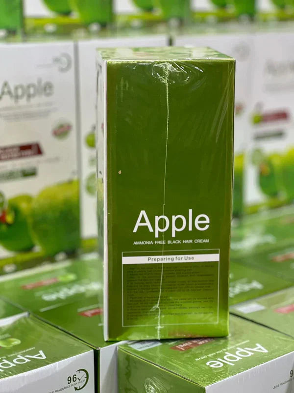 100% Genuine Apple Hair Color 500ml X 500ml (1000 ml)