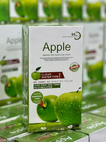 100% Genuine Apple Hair Color 500ml X 500ml (1000 ml)