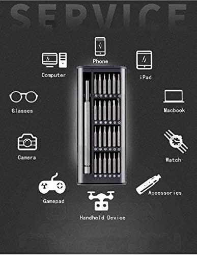 24 In 1 Screw Driver Tiny Magnetic Tools Kit For Repairing Long Handle Screwdriver