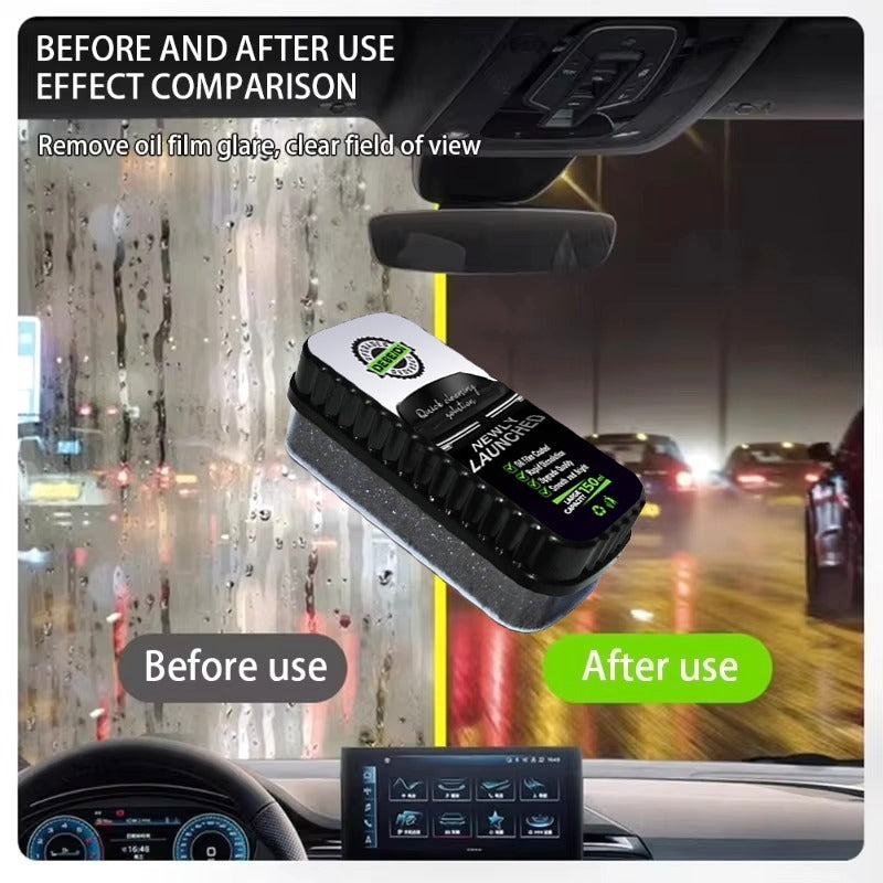 Car Glass Oil Film Removing Cleaner Glass Polish Cleaner Windscreen Cleaner Car Glass Polish Clear Window Car Detail tools
