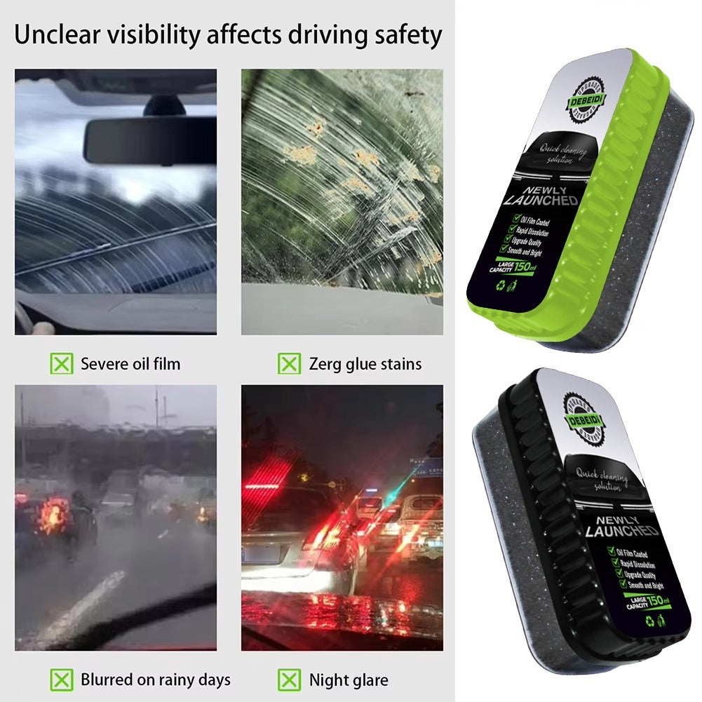 Car Glass Oil Film Removing Cleaner Glass Polish Cleaner Windscreen Cleaner Car Glass Polish Clear Window Car Detail tools