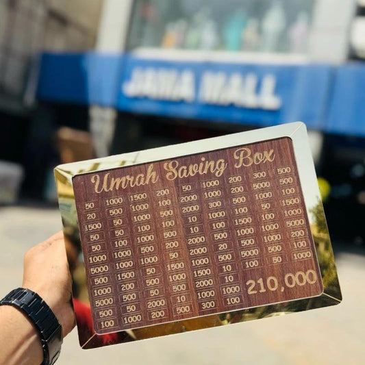 Umrah money saving box