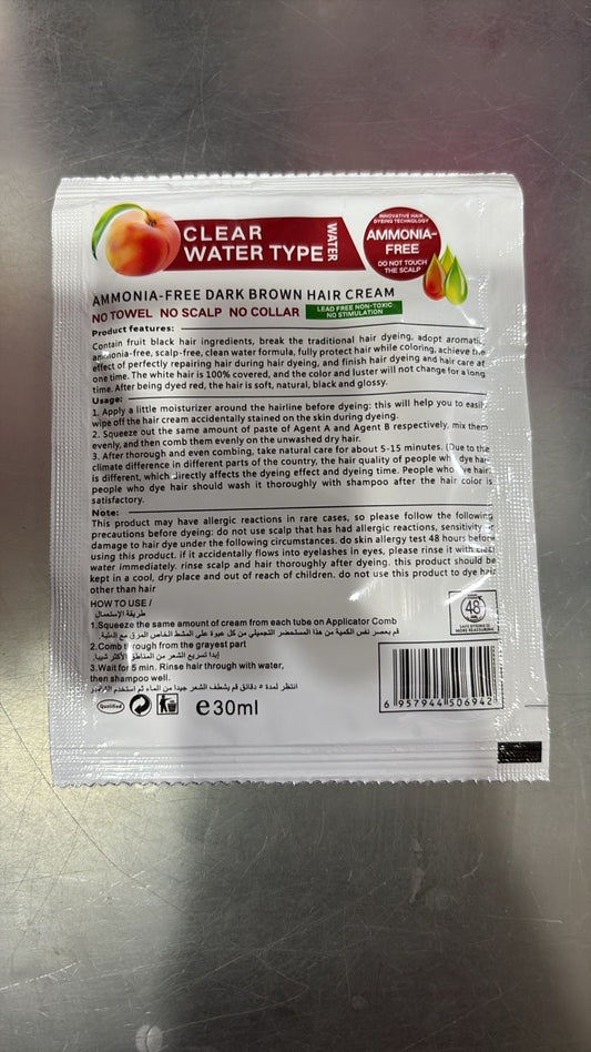100% Original Black Shine – Water-Based, No Toxins – 10 Sachets (30ml Each) – Peach Fragrance